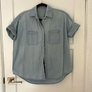 Madewell courrier jean shirt